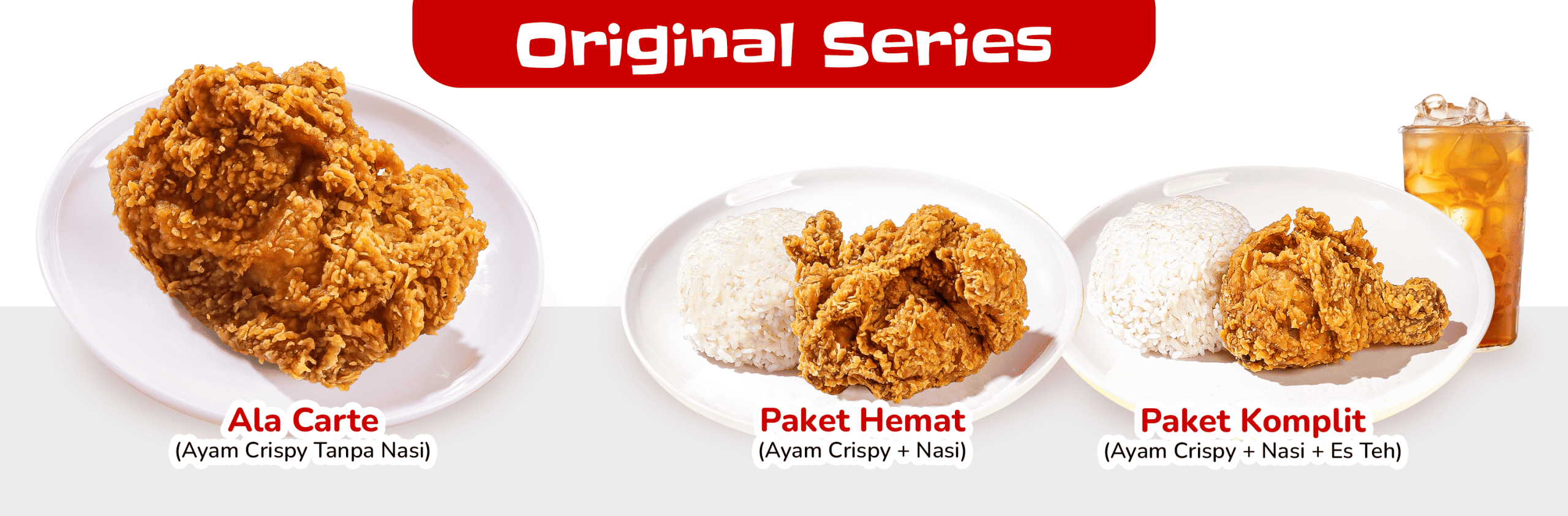 LP (Menu Page - Geprek Series)